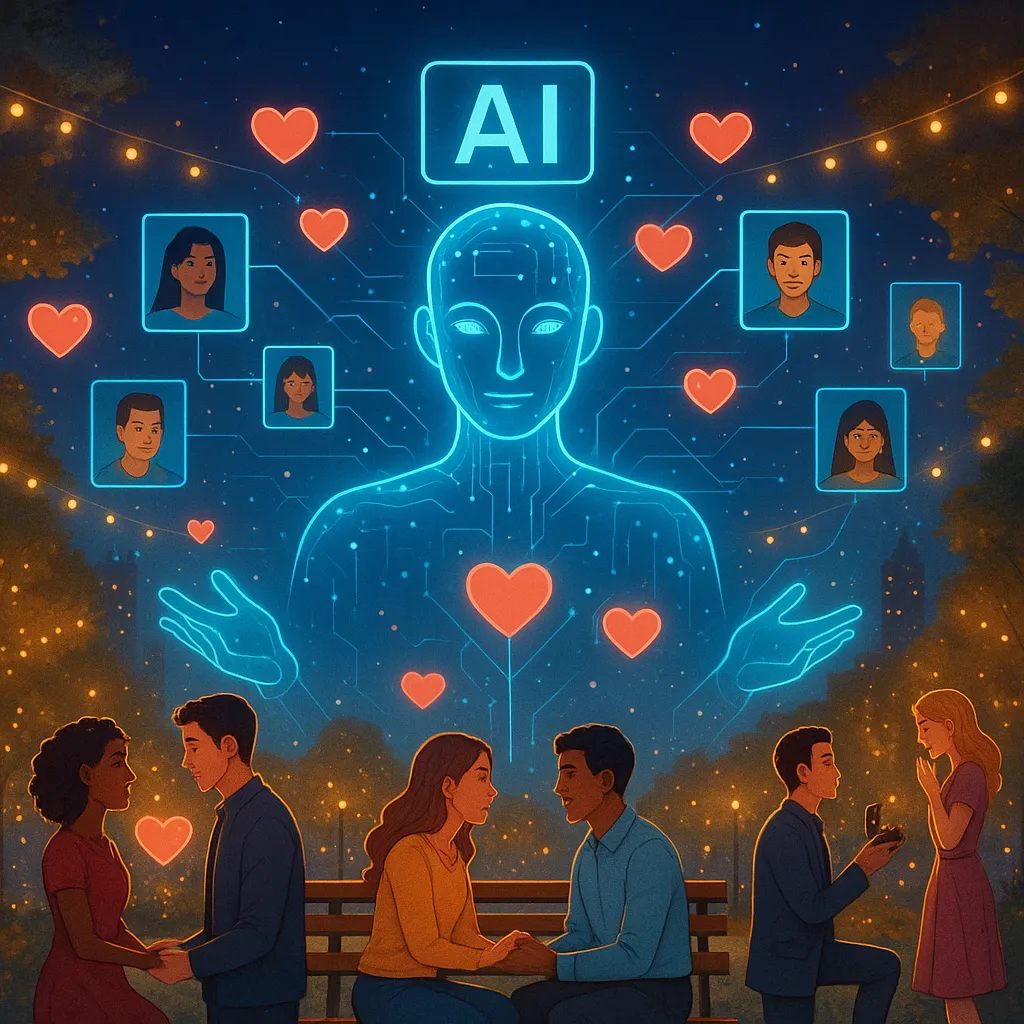 How can AI help people find the perfect partner for dating or marriage?